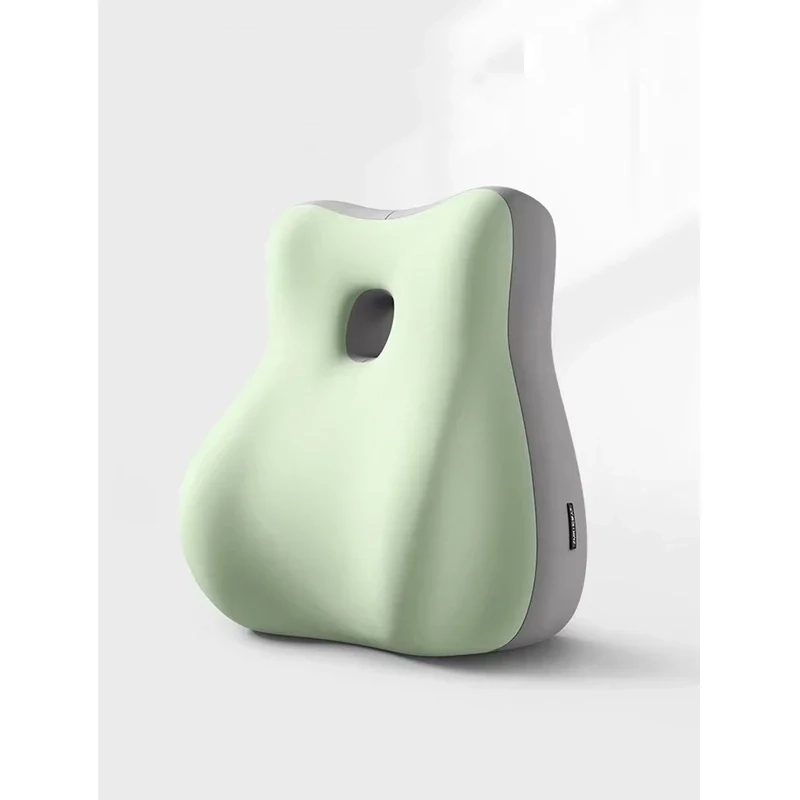 Coussin ergonomique dos lit vert