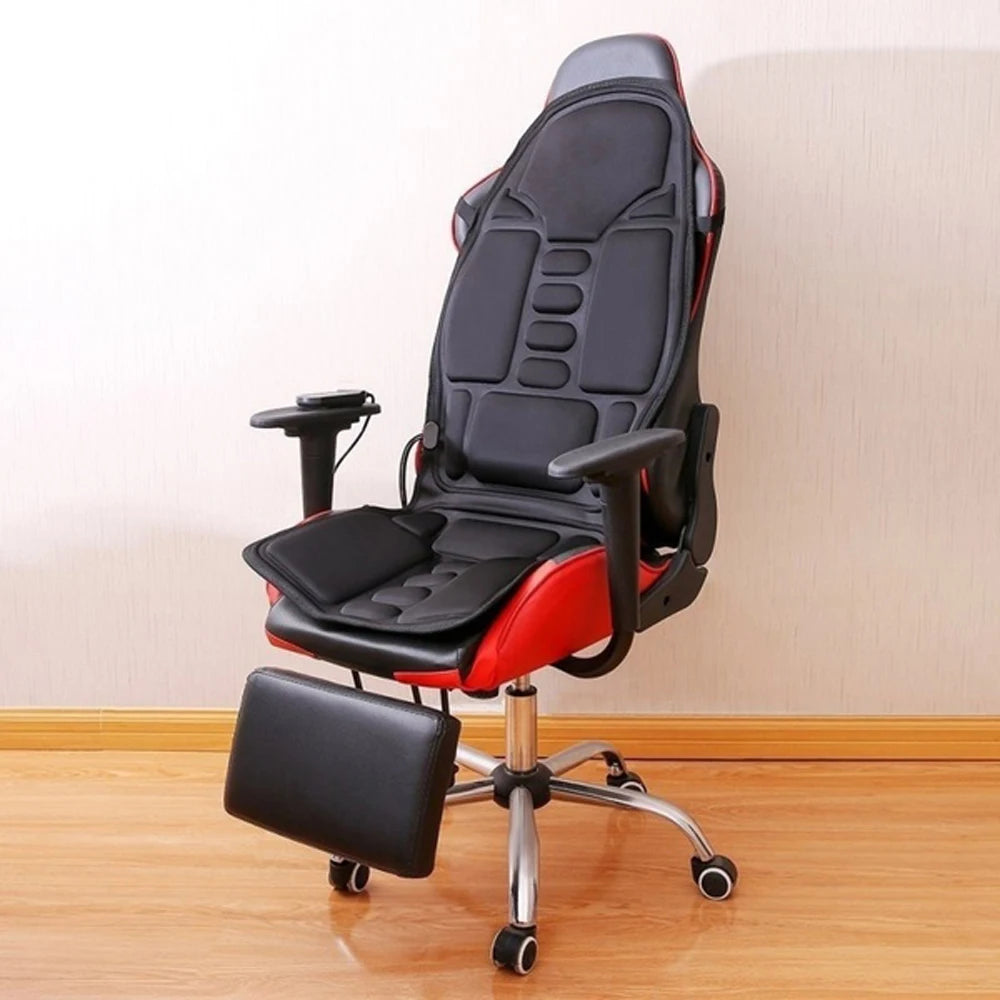 Coussin ergonomique dos pour fauteuil rouge