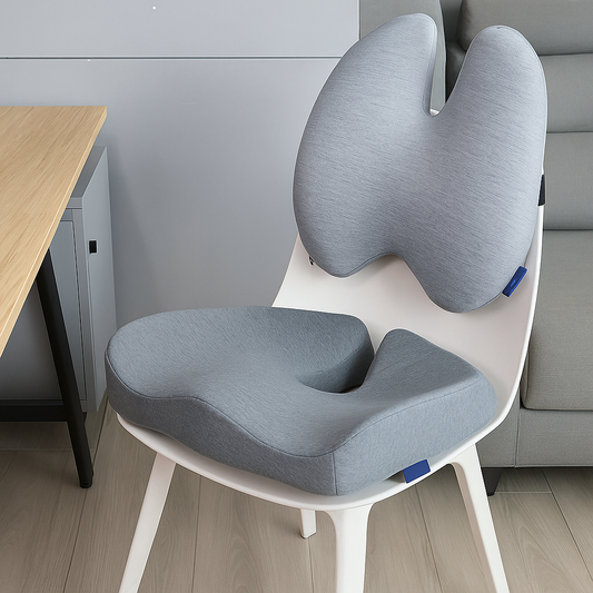 Coussin ergonomique fessier blanc