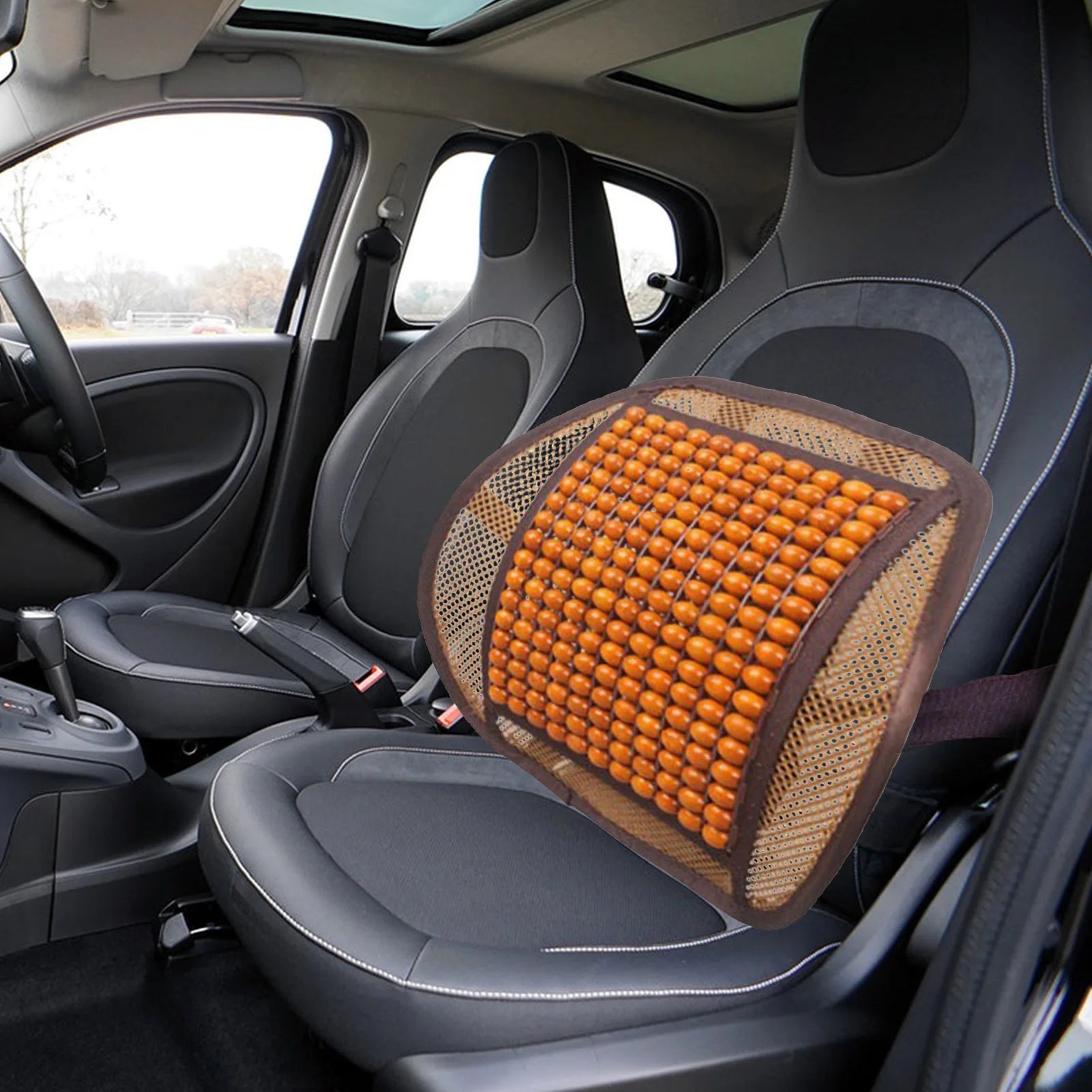 Coussin ergonomique mal de dos noir