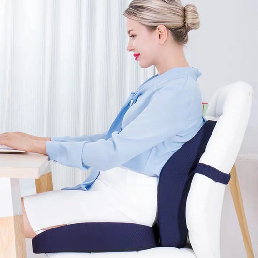 Coussin ergonomique pour chaise de bureau