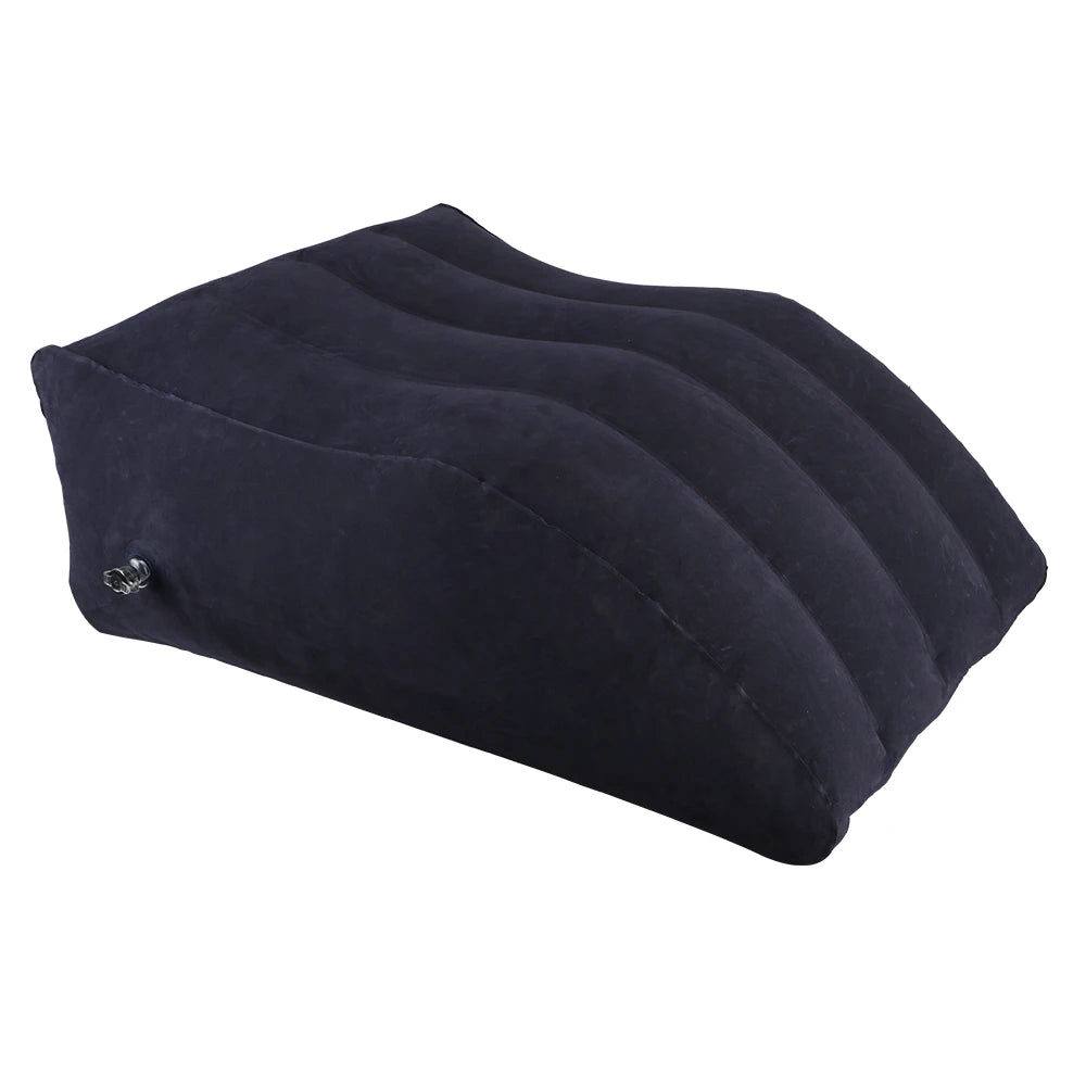 Coussin ergonomique pour jambes bleu