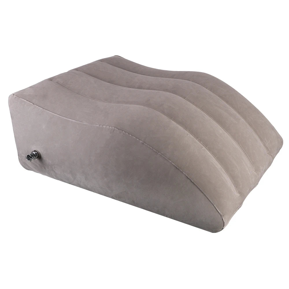 Coussin ergonomique pour jambes gris
