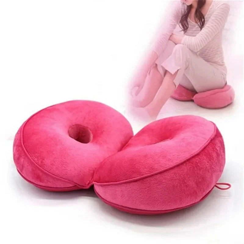 Coussin siège ergonomique rose