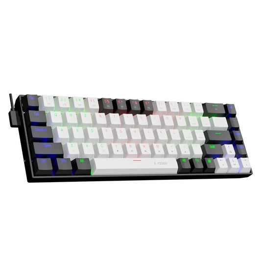 Ergonomique clavier blanc