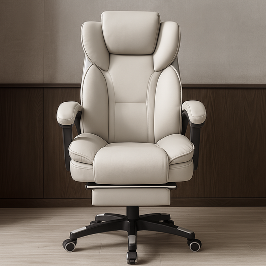 Ergonomique fauteuil bureau blanc