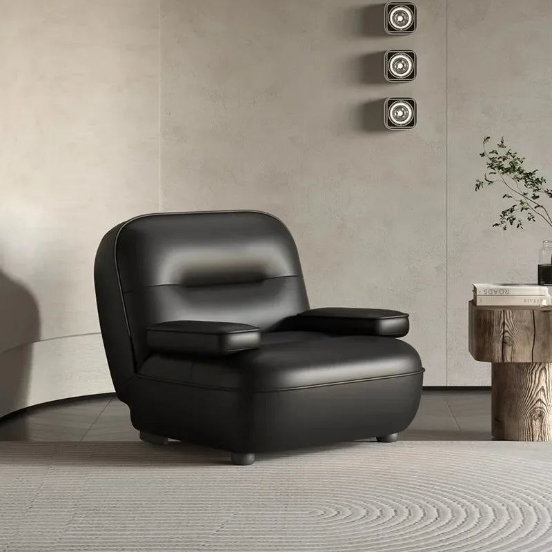 Fauteuil bureau ergonomique design noir