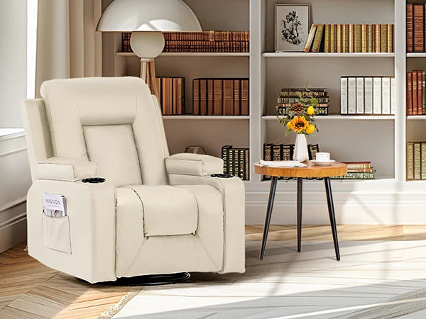 Fauteuil bureau ergonomique mal de dos blanc