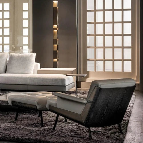 Fauteuil chaise de bureau sans roulette ergonomique dossier