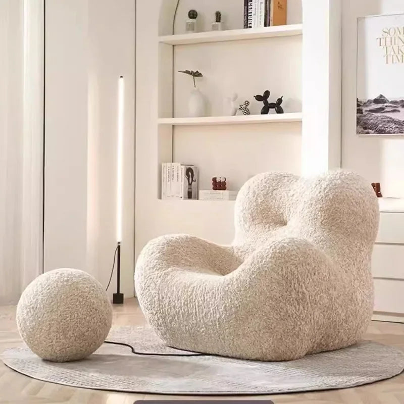 Fauteuil de bureau design ergonomique blanc