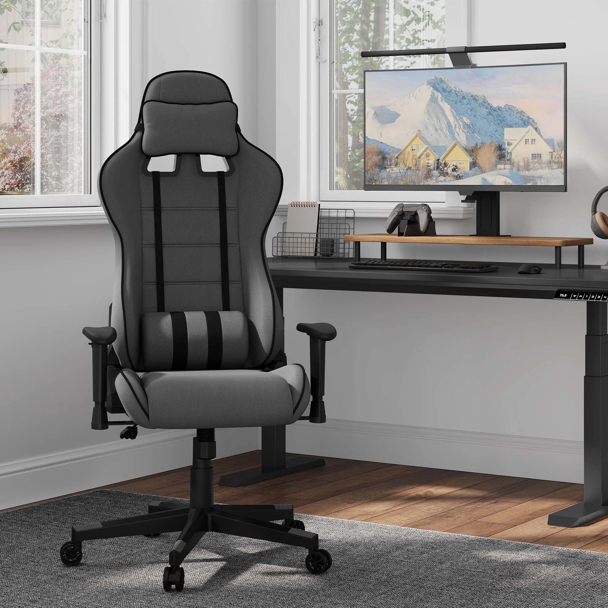 Fauteuil de bureau ergonomique avec soutien lombaire