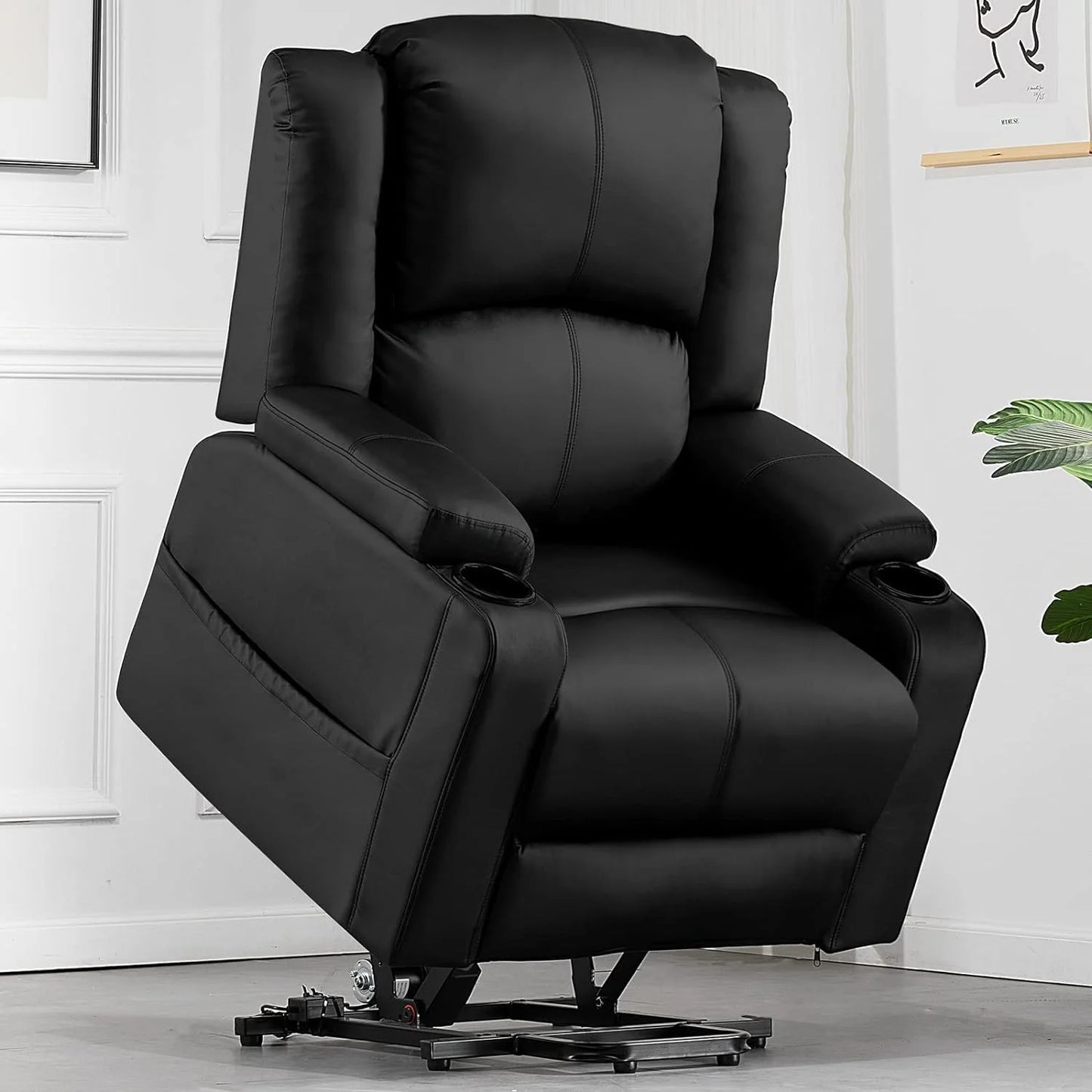 Fauteuil ergonomique pour mal de dos noir