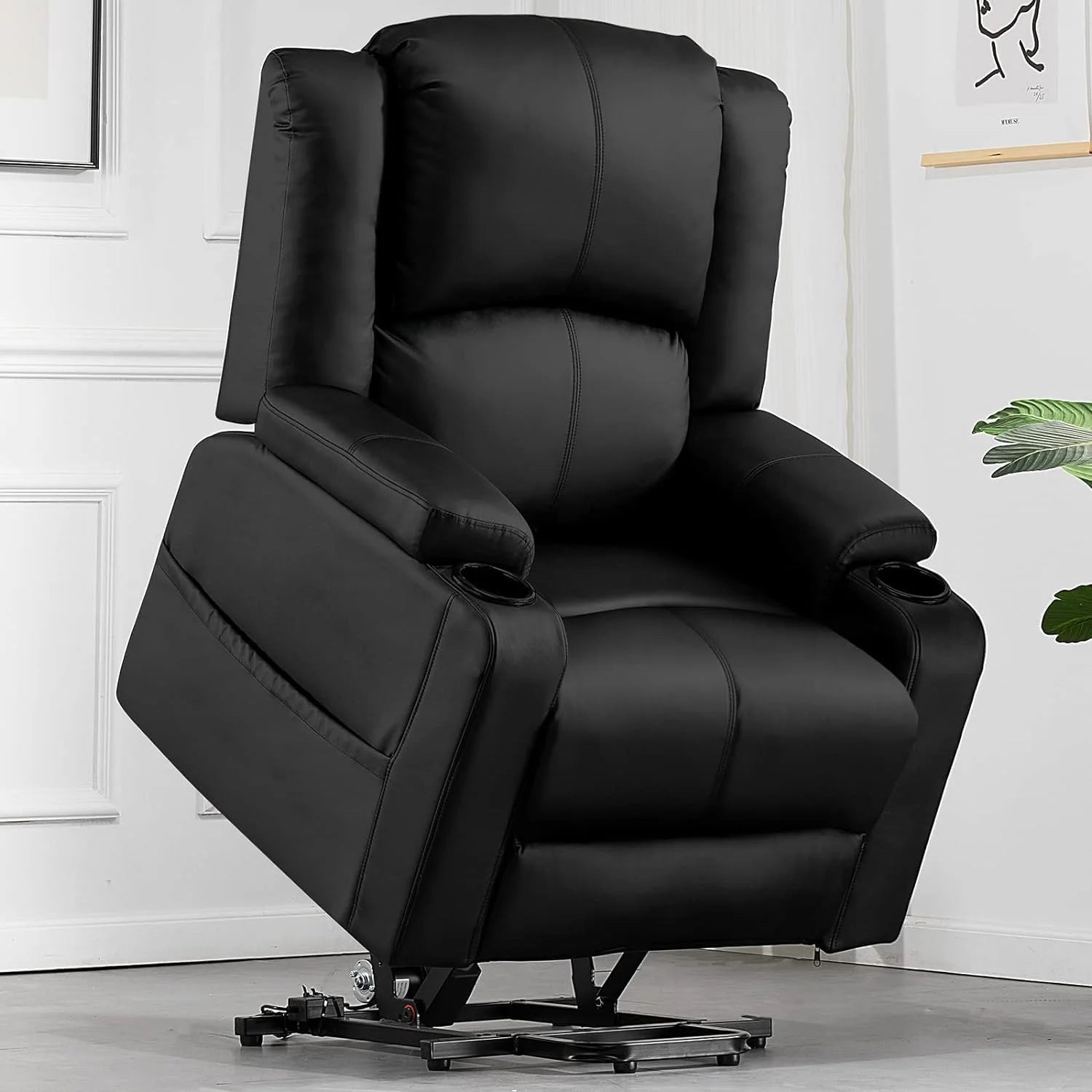 Fauteuil ergonomique pour mal de dos noir