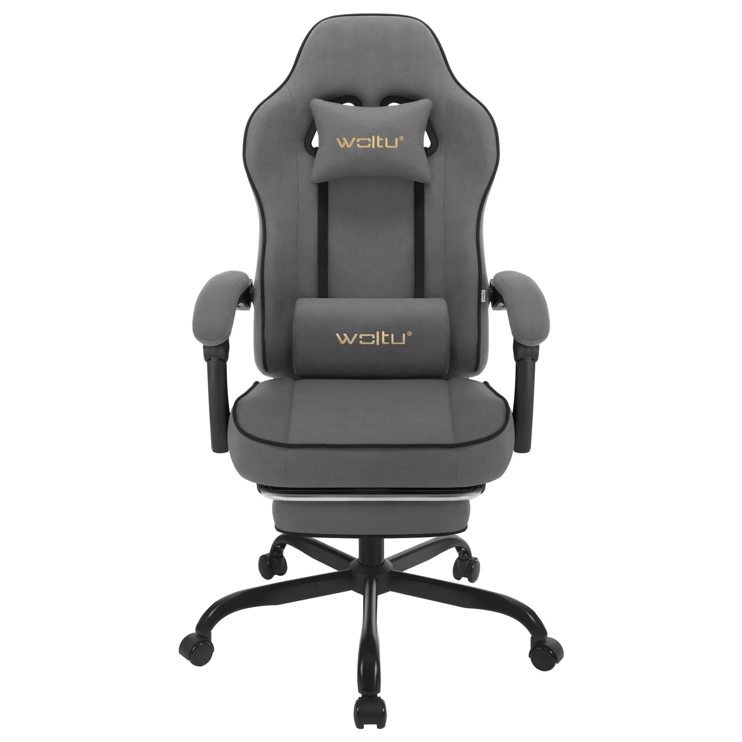 Fauteuil ergonomique soutien lombaire gris