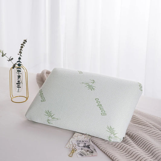 Oreiller ergonomique bambou bio vert
