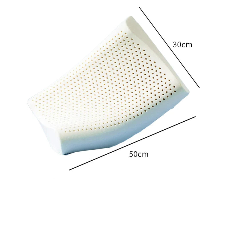Oreiller ergonomique en latex naturel mesures