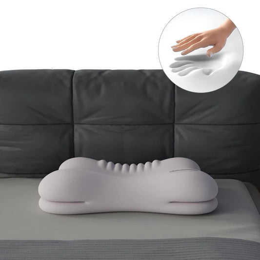 Oreiller ergonomique en mousse à mémoire de forme lit
