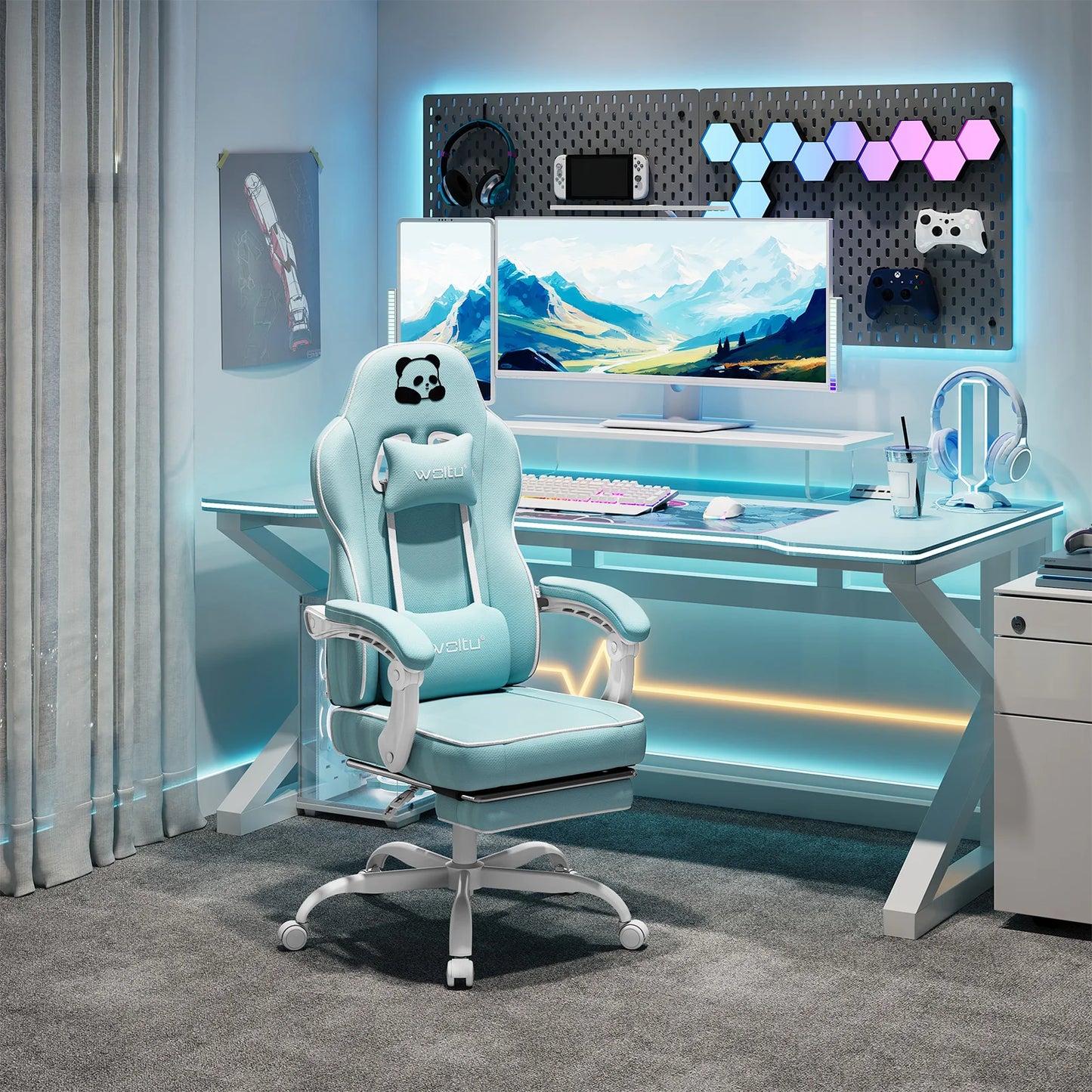 Fauteuil gaming ergonomique