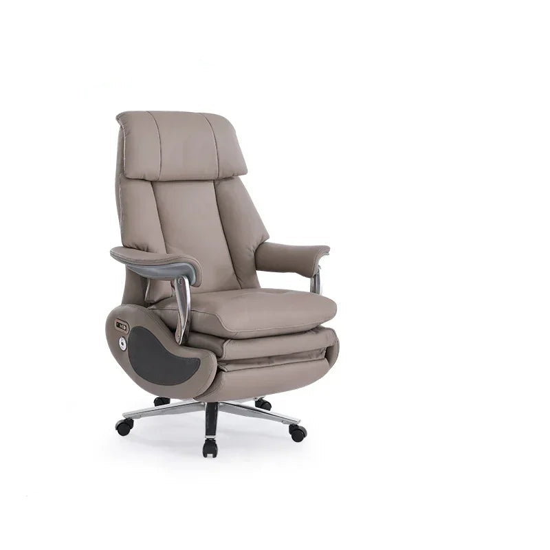 Fauteuil de bureau ergonomique cuir