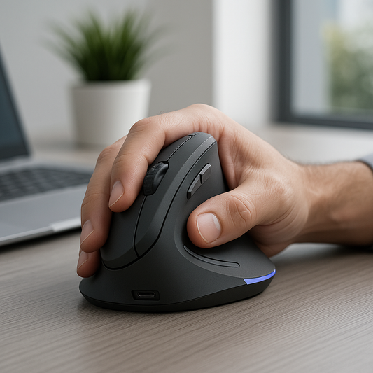 Souris ergonomique droitier bureau