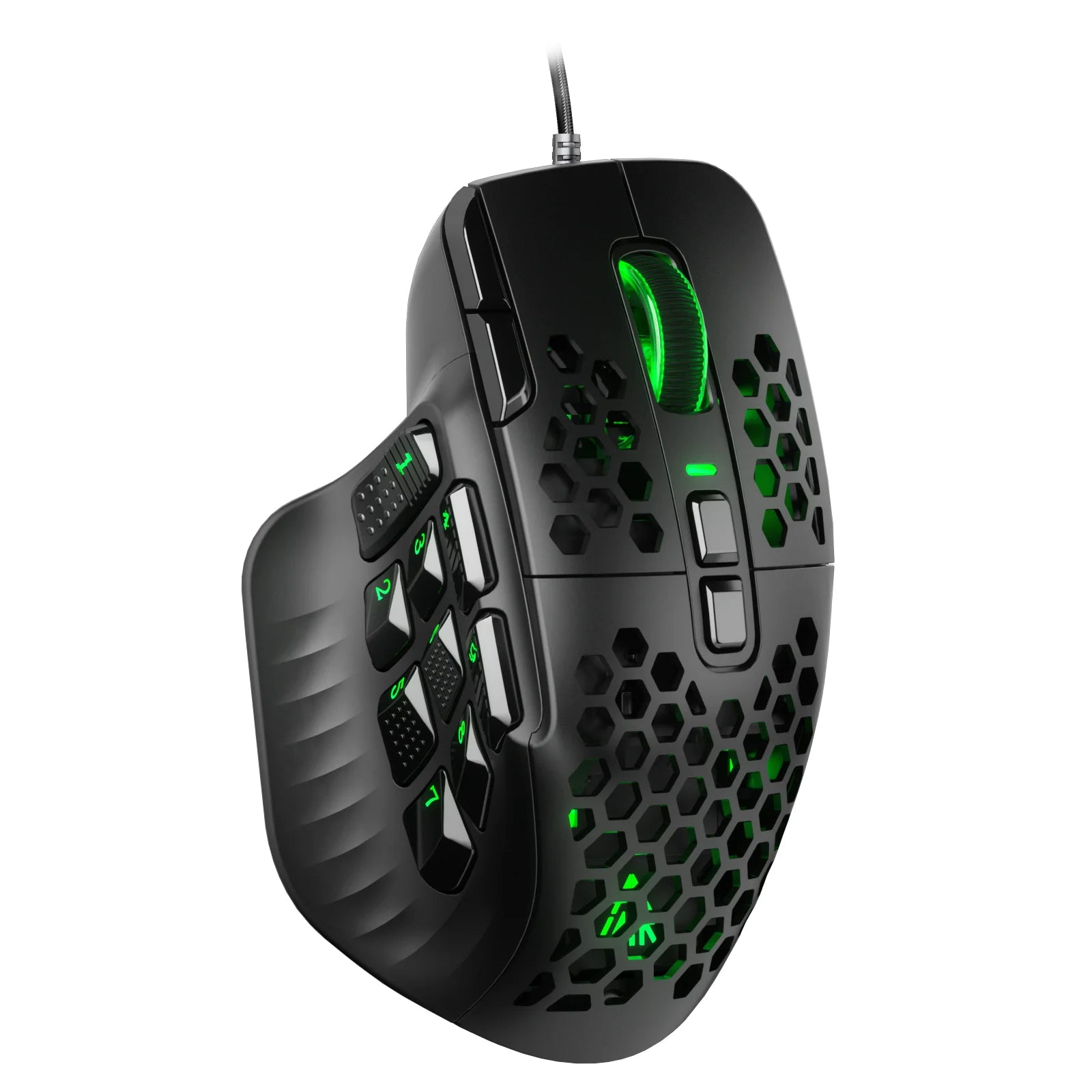 Souris ergonomique gamer noir