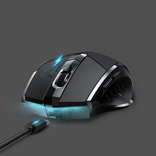 Souris ergonomique sans fil gamer gris