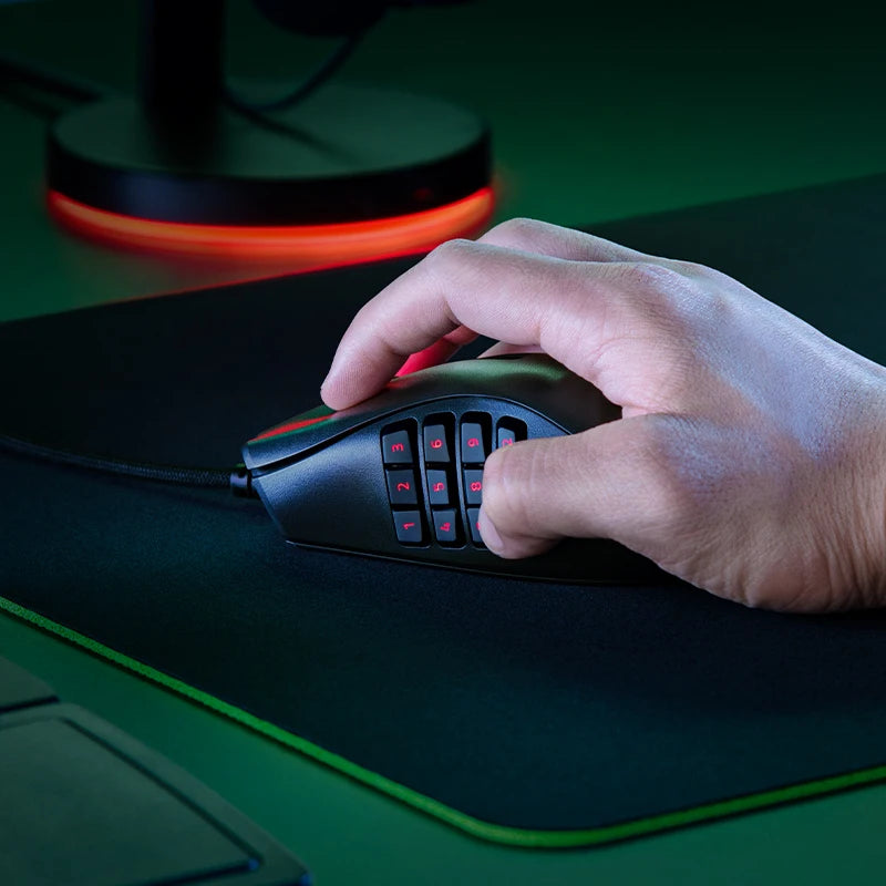 Souris ergonomique sans fil pour gaucher noir