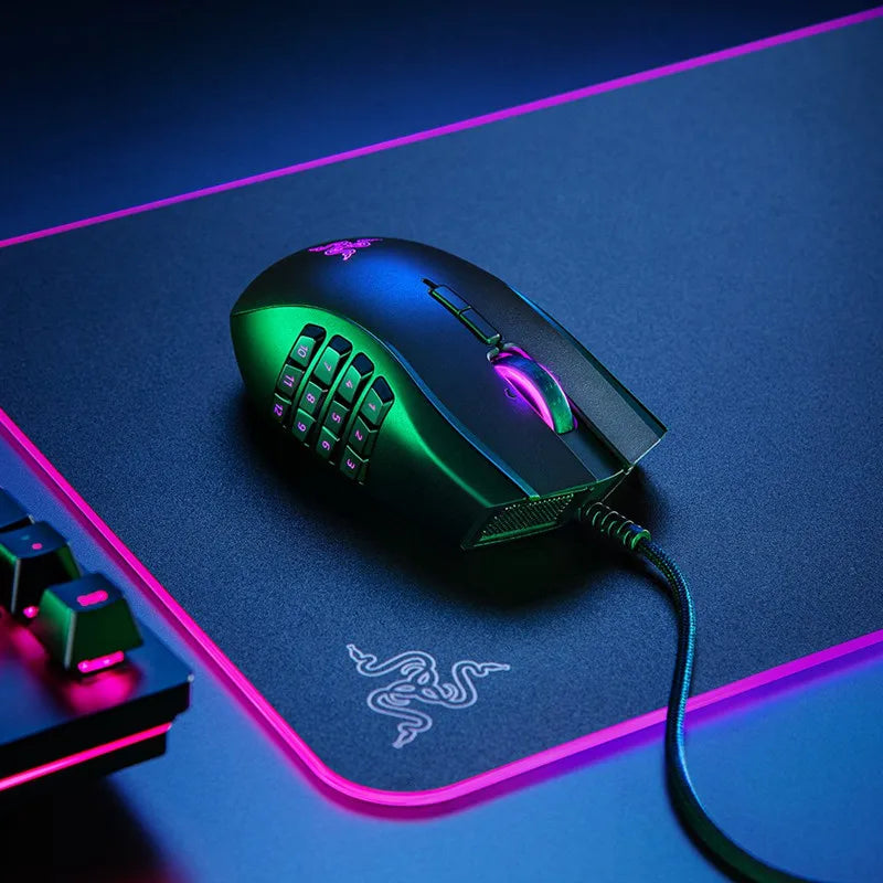 Souris ergonomique sans fil pour gaucher violet