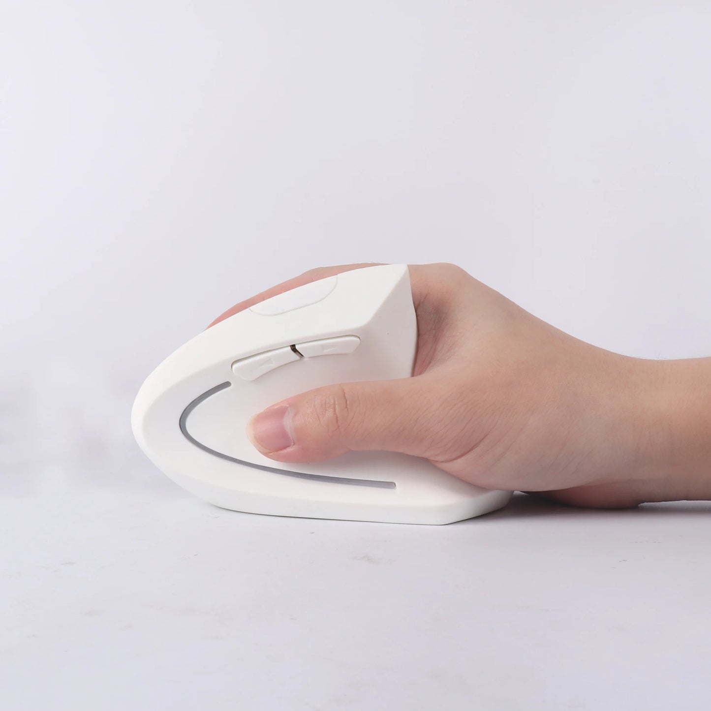 Souris ergonomique usb c blanc