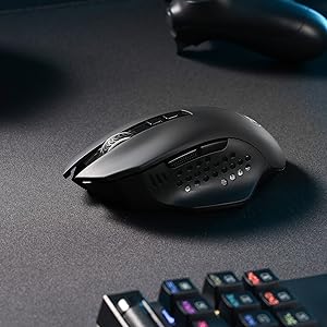 Souris filaire ergonomique droitier noir
