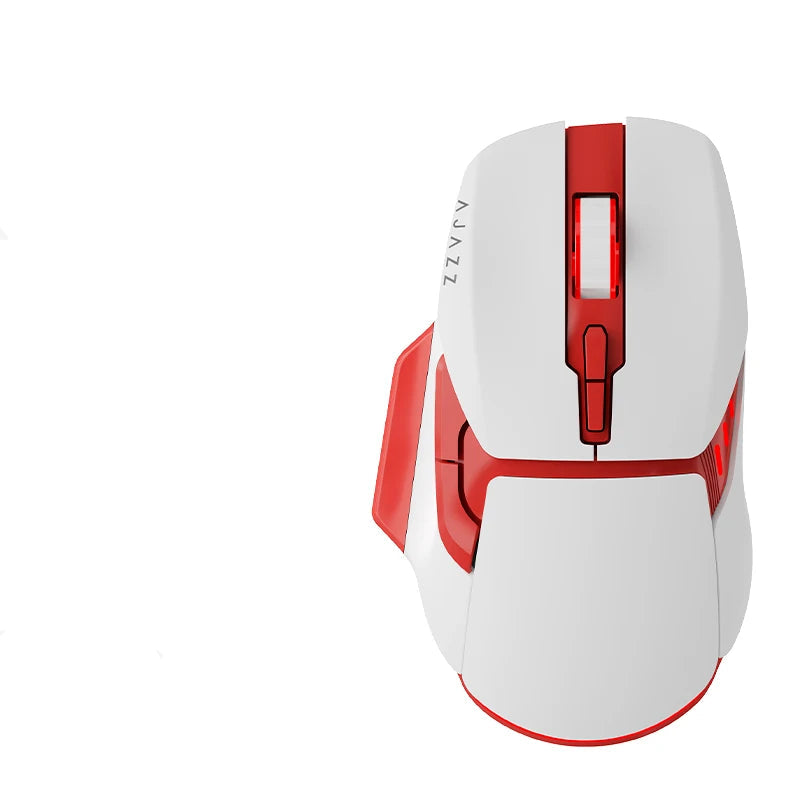 Souris ordinateur ergonomique sans fil rouge