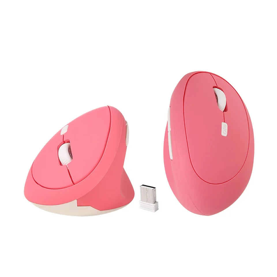 Souris ordinateur sans fil ergonomique blanc