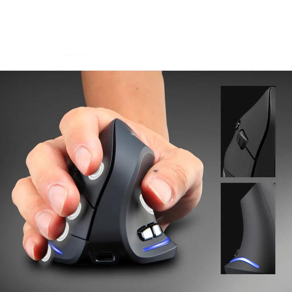Souris sans fils ergonomique noir