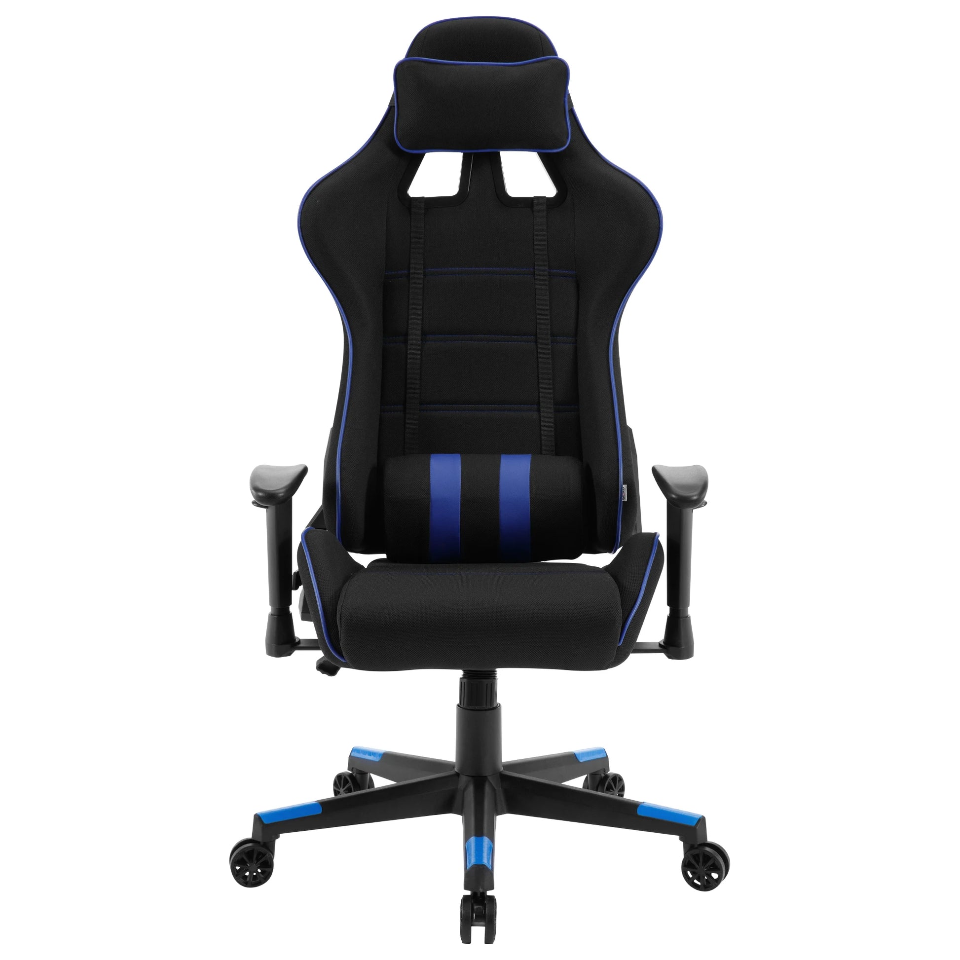 Soutien lombaire fauteuil de bureau ergonomique bleu