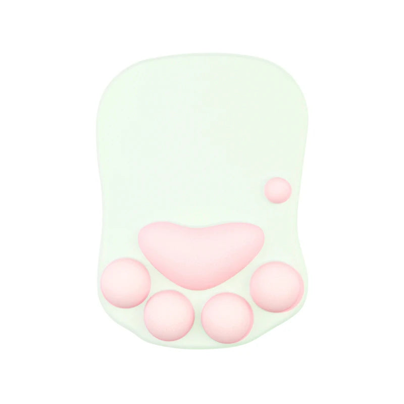 Tapis de souris ergonomique avec gel vert
