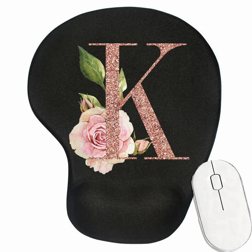 Tapis de souris ergonomique personnalisé motif K