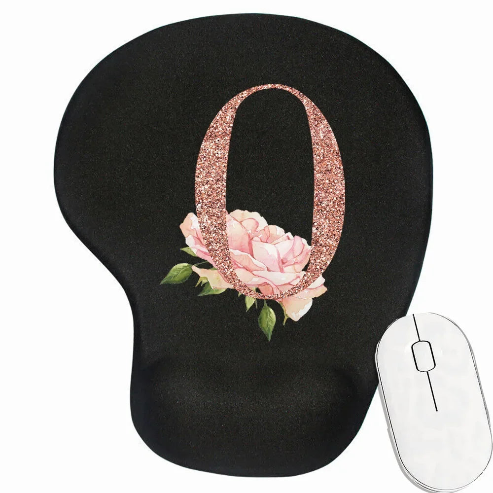 Tapis de souris ergonomique personnalisé motif O