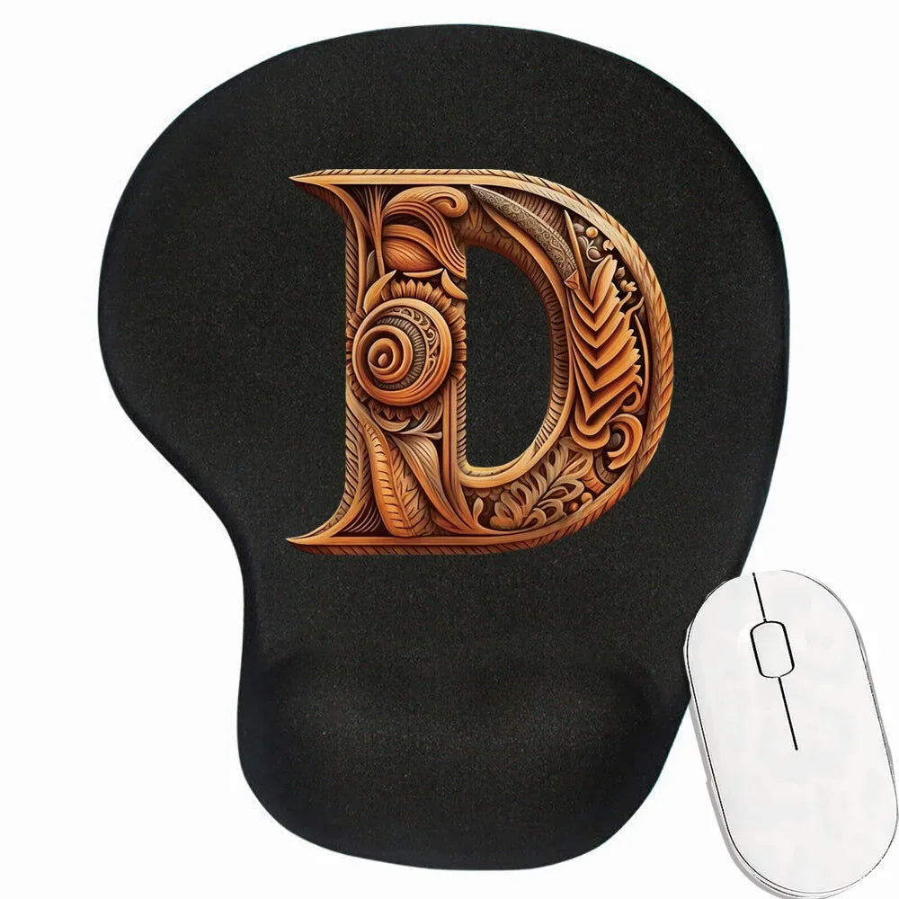 Tapis de souris personnalisé ergonomique motif D