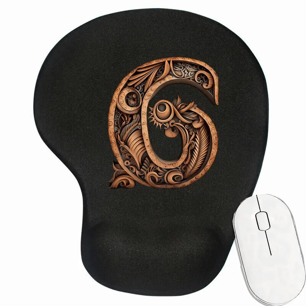Tapis de souris personnalisé ergonomique motif G