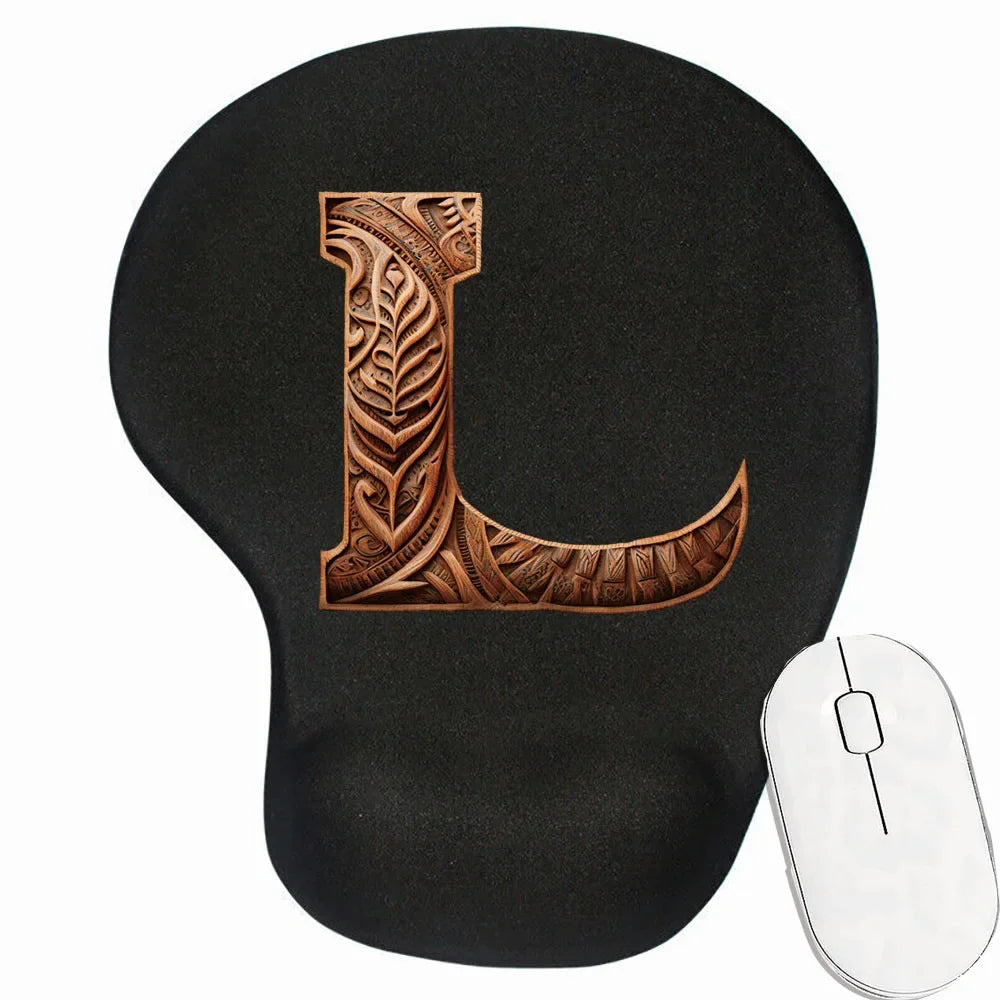 Tapis de souris personnalisé ergonomique motif L
