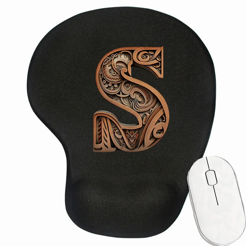 Tapis de souris personnalisé ergonomique motif S