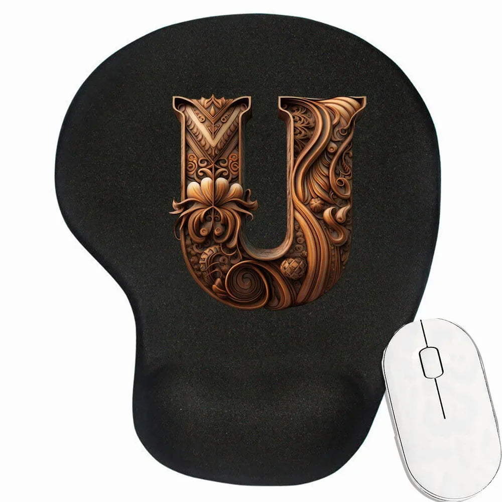 Tapis de souris personnalisé ergonomique motif U