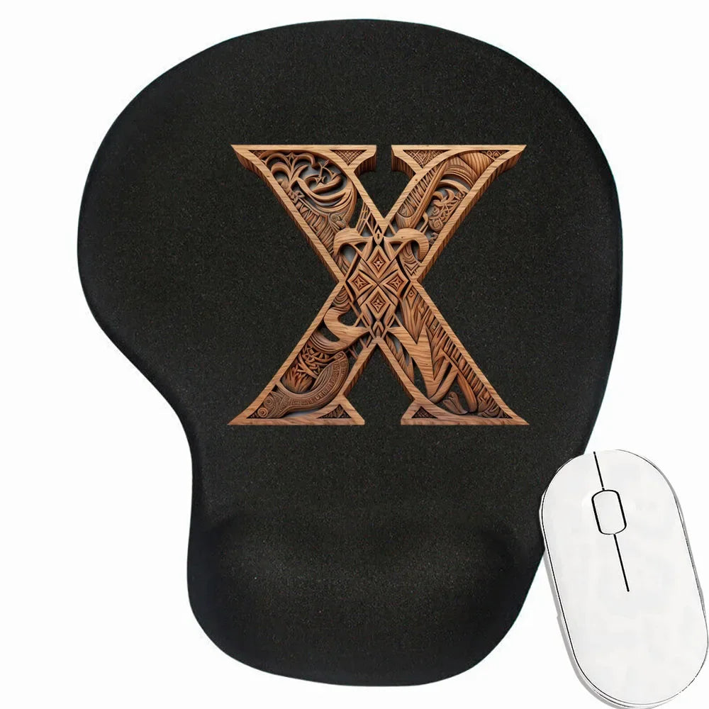 Tapis de souris personnalisé ergonomique motif X