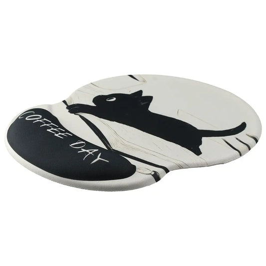 Tapis souris ergonomique gel gris