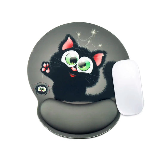 Tapis souris et clavier ergonomique gris