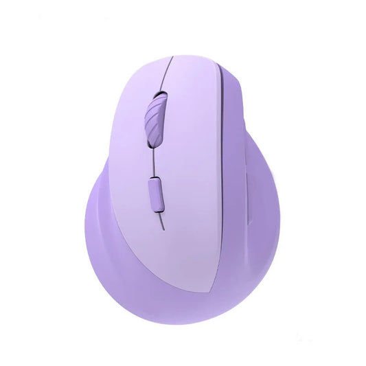 souris ergonomique pour gaucher violet
