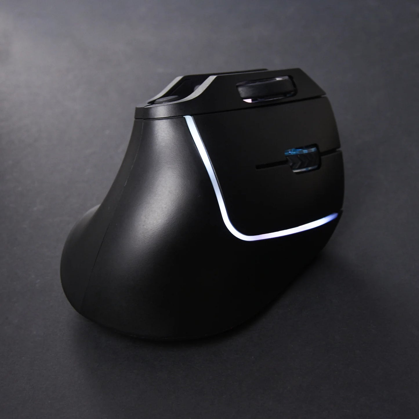 souris sans fil ergonomique verticale blanc
