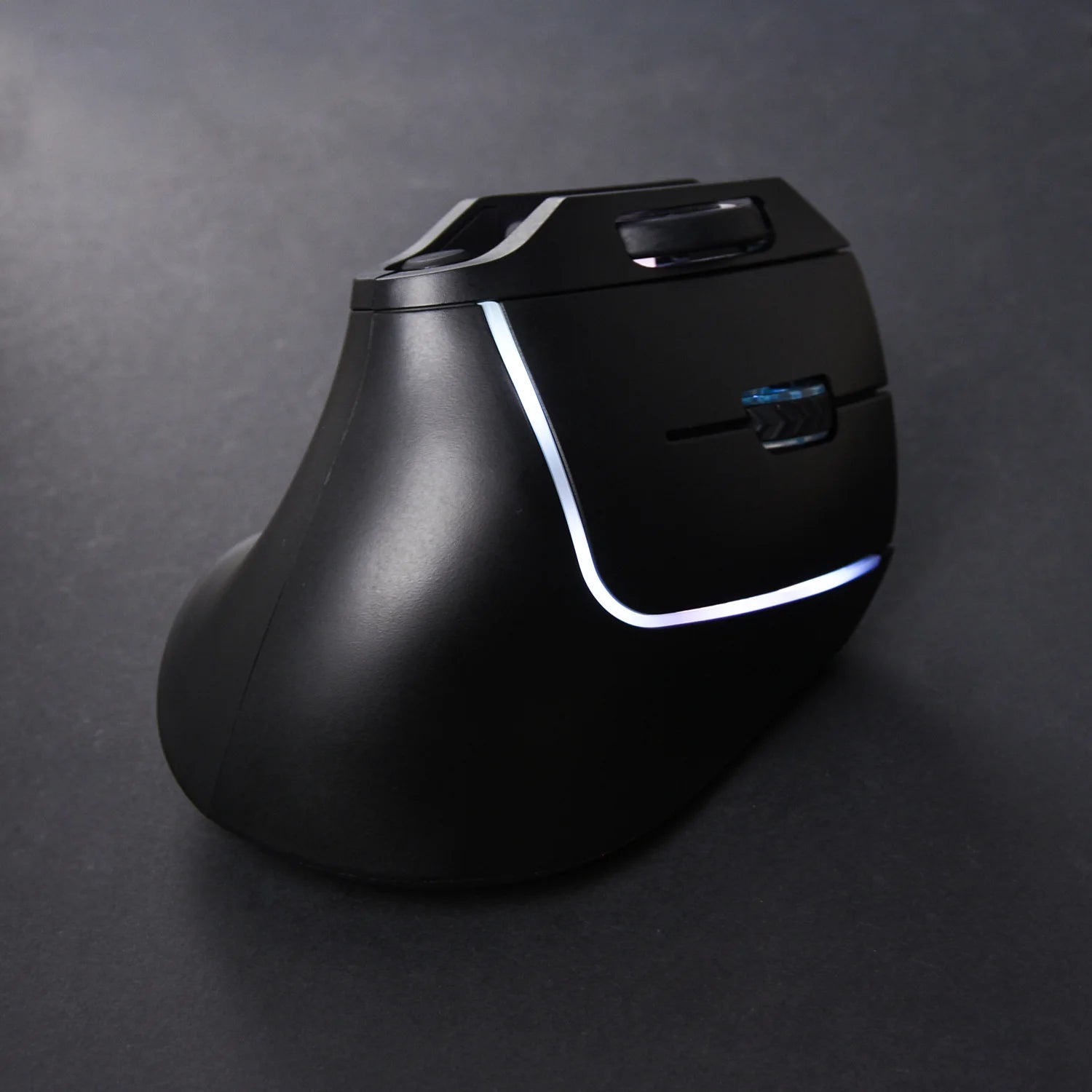 souris sans fil ergonomique verticale blanc